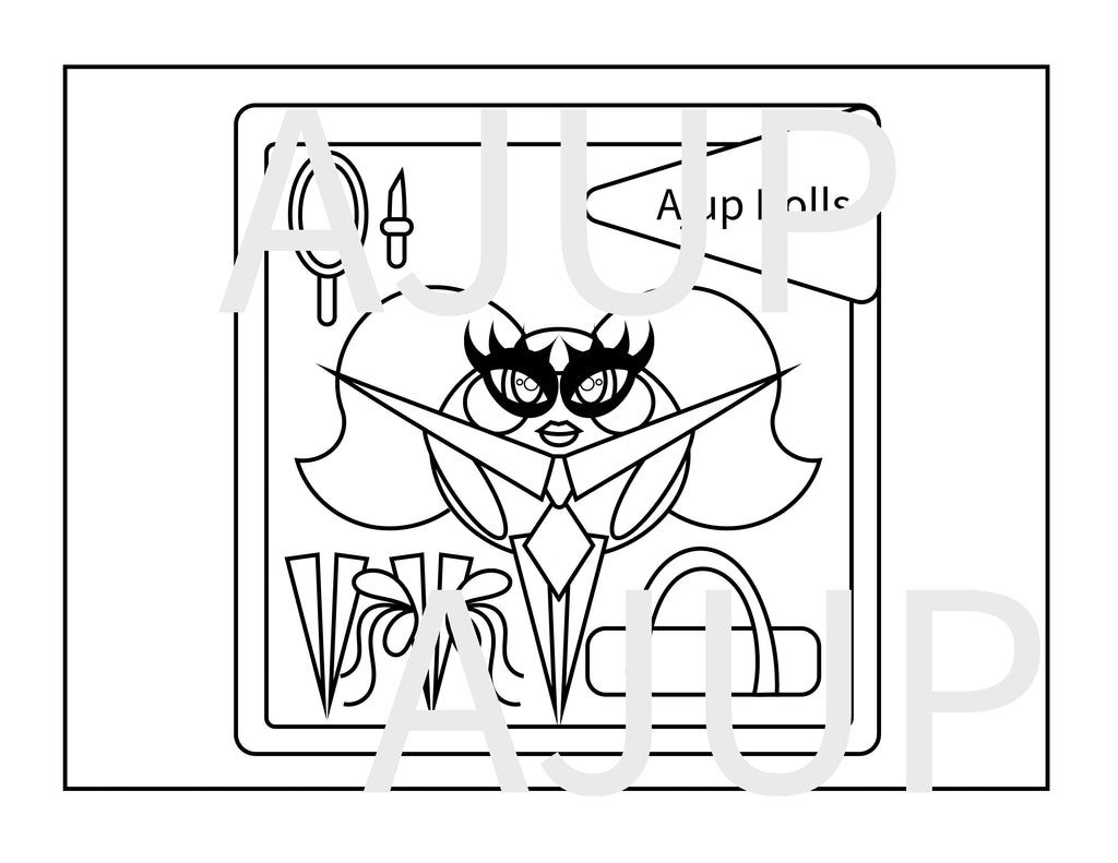 AJUP Coloring Pages DIGITAL FILE